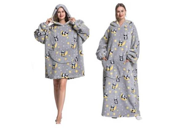 Wearable Hoodie Blanket - Available in Five Style & Two Sizes