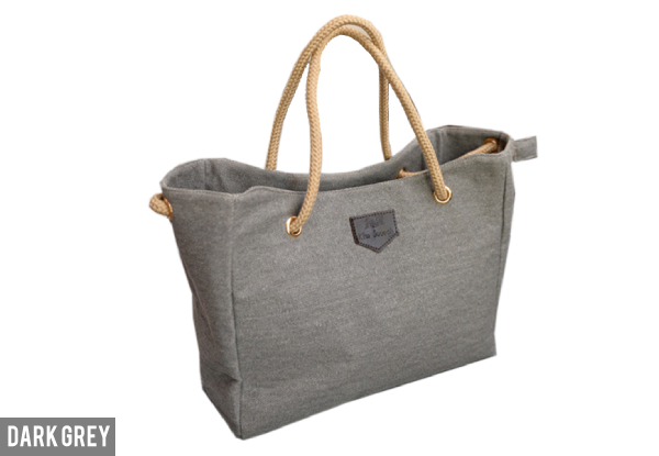 Canvas Summer Tote Handbag - Three Colours Available & Option for Two with Free Delivery