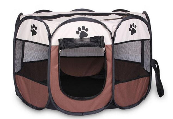 Portable Mesh Pet Tent