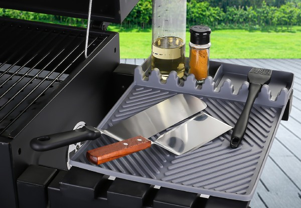 Outdoor Grill Mat BBQ Griddle Tool - Available in Three Colours & Option for Two-Piece