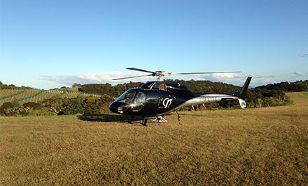 From $299 to Travel in Style with a Waiheke/Auckland Helicopter Flight & Rental Car Package - Options Available for up to Six People (value up to $2,154)