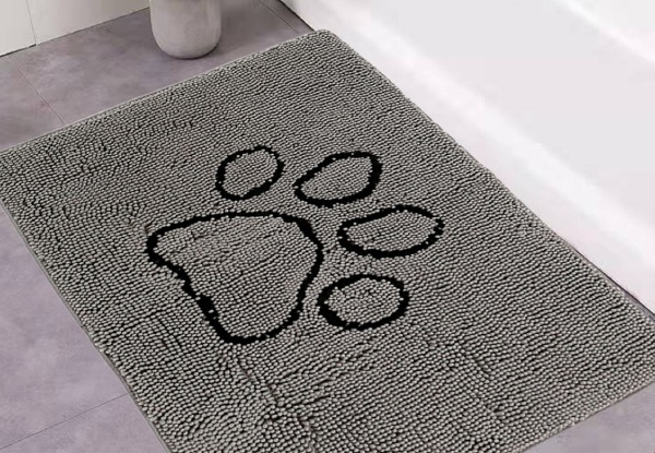 Chenille Door Mat - Option for Two-Pack