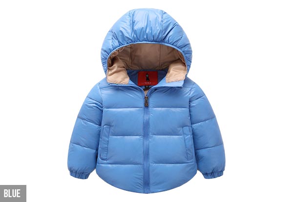 Kids Puffer Jacket - Five Colours Available