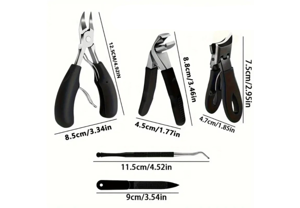 Five-Piece Nail Clipper Set