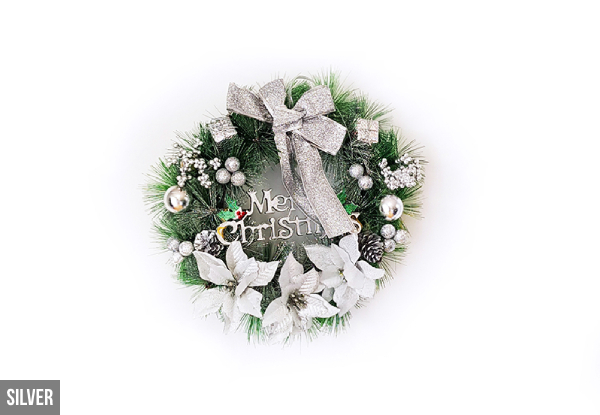 Christmas Wreath - Two Colours Available