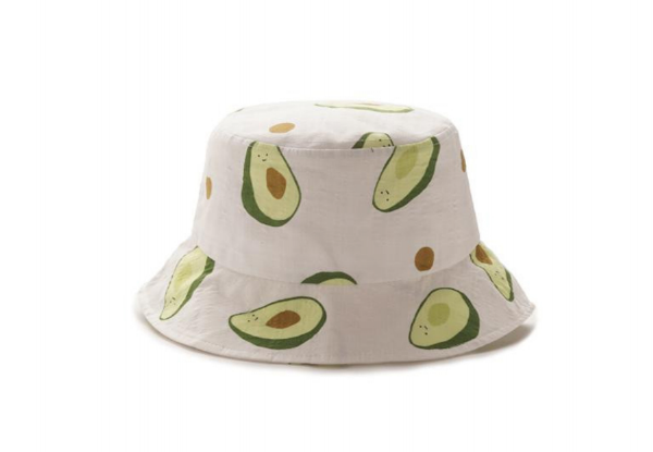 Avocado Print Bucket Hat - Three Styles & Option for Two