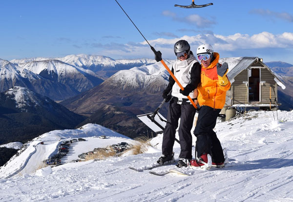 Mt Cheeseman Ski Area Lift Pass for an Adult - Options for a Student or Youth