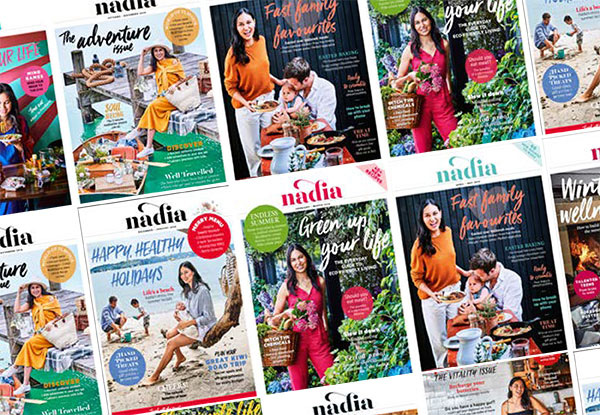 NADIA Six Issues Magazine Subscription-Option for 12 Issues with Free Delivery
