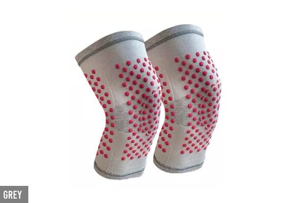 Self Heating Knee Pads - Three Sizes & Two Colours Available & Option for Two Pairs