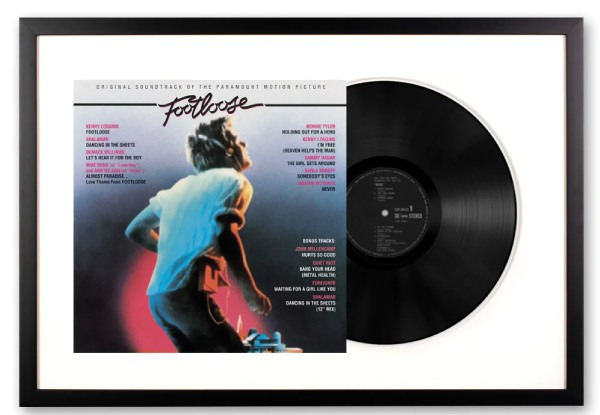 Framed Footloose - Vinyl Album Art