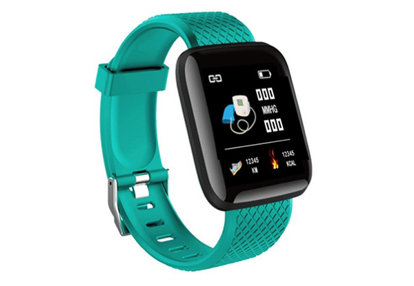 116-Plus Smart Sports Tracker Watch - Five Colours Available & Option for Two