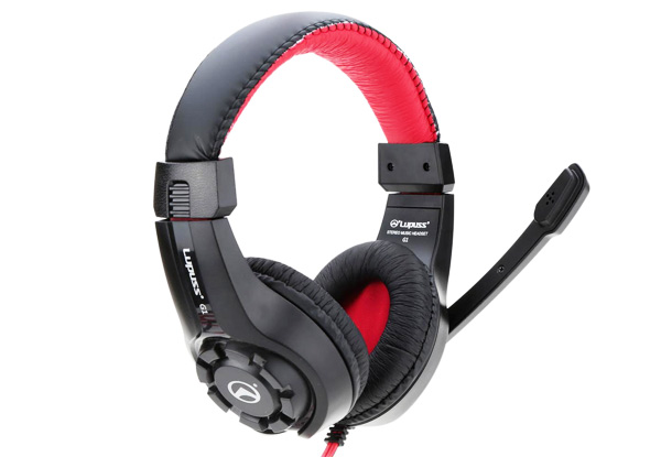 Adjustable Gaming Headphones with Deep Bass Hi-Fi Stereo