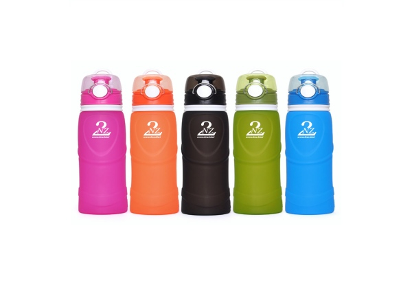 S5-Pro 750ml Silicone Drink Bottle - Five Colours Available