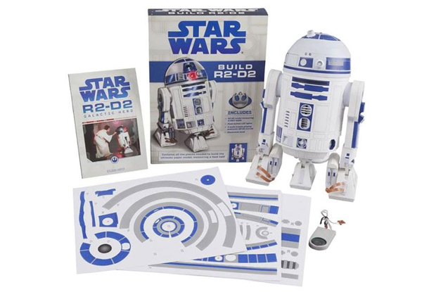 $19.99 for a Star Wars Darth Vader or a R2-D2 Paper Craft Kit