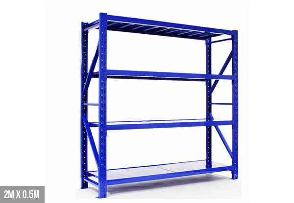 From $170 for Heavy-Duty Steel Garage Shelving – Four Options Available