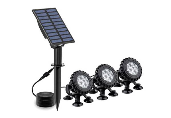 Solar RGB Pond Light with Suction Cups - Two Options Available