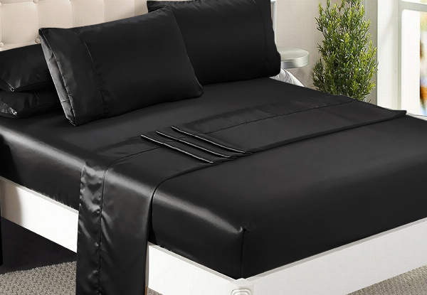 Dreamz Silky Satin Sheet Set - Two Sizes Available