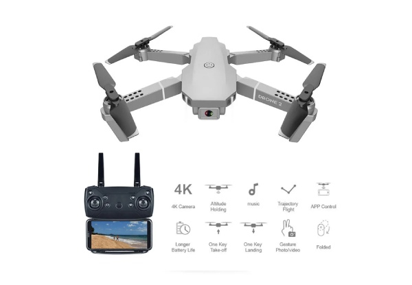 RC Drone 4k Radio Control Drone with 1080P Camera - Two Colours Available