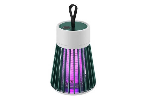 USB Portable Mosquito Lamp - Available in Two Colours & Option for Two-Pack