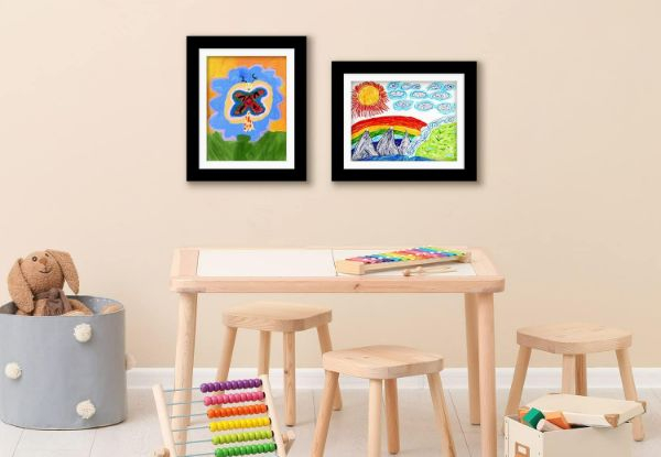 Kids Artwork Picture Frame - Three Colours Available