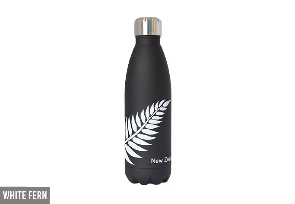 500ml Stainless Steel Drink Bottle - Five Styles Available