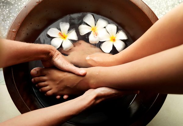 Massage Package - Options for Deep Tissue or Pregnancy Massage & to incl. Foot Spa, or to incl. Facial, Manicure or Both