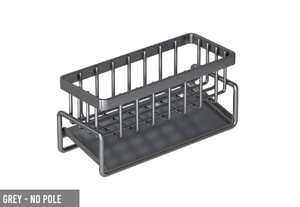 Multi-Functional Stainless Steel Sink Organiser with Drain Rack - Four Styles Available