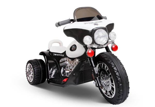 Ride On Police Motorbike M68-Bk