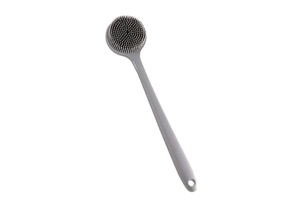 Dual-Sided Shower Brush - Available in Three Colours & Option for Two-Pack