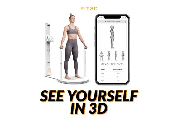 Body Fit 3D Scan incl. Scan Analysis