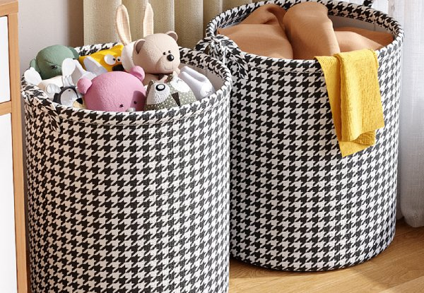 Foldable Laundry Basket - Four Sizes Available
