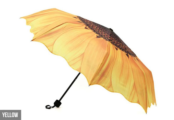 Flower Umbrella - Two Colours Available with Free Delivery