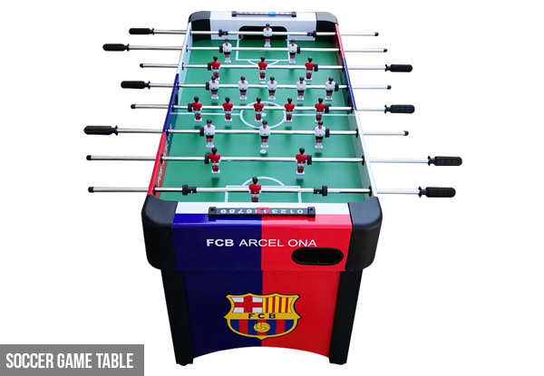 Four-In-One Game Table incl. Table Tennis, Foosball, Hockey & Pool - Option for Soccer Game Table Available