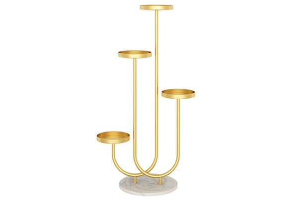 Four-Tier U-Shaped Plant Stand - Two Colours Available