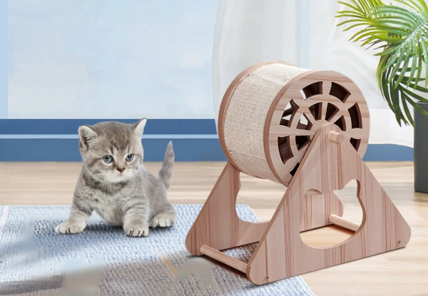 Cat Scratching Wheel