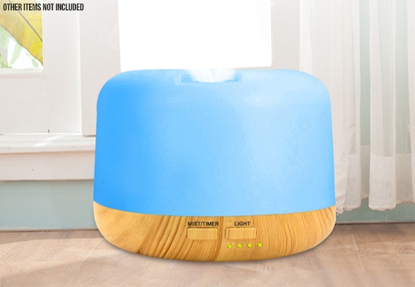 USB Ultrasonic Colour-Changing Air Aroma Humidifier