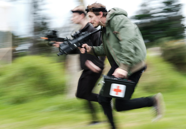 One-Hour Outdoor Combat Laser Tag Pass for One Person