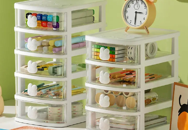 Countertop Makeup Storage Drawer - Available in Two Colours & Two Sizes