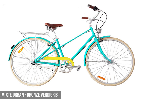 Classic Diamond Commuter Bicycle  - Option for a Mixte Urban Commuter Bicycle & Four Colours Available