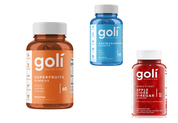 Goli Nutrition Gummies Range - Three Flavours Available