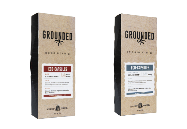 Six-Pack of Grounded Fresh Coffee Capsules - Two Options Available
