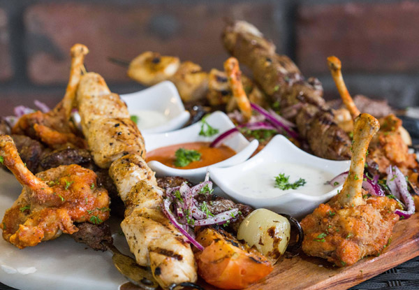 Ultimate Mediterranean Shared Dining Mixed Chargrill Platter for Two People - Options for up to Six People