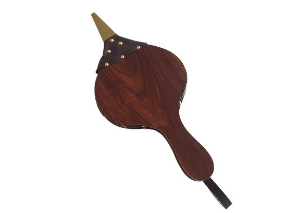 Wooden Air Blower Fireplace Hand Bellow - Three Sizes Available