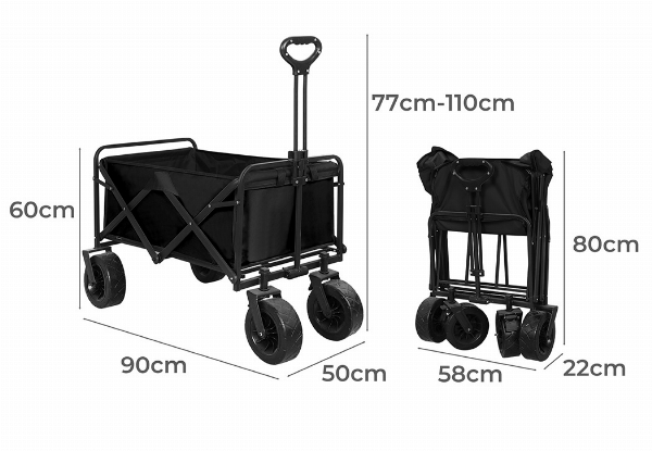 Lambu Outdoor Wagon Cart Range - Three Options Available