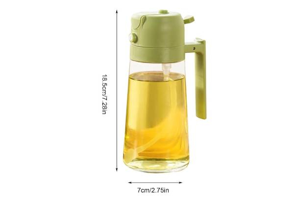 Two-in-One 470ml Oil Dispenser & Sprayer - Two Colours Available