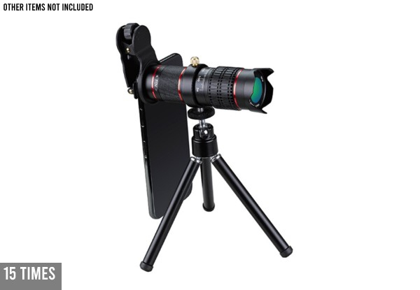 Mobile Phone Telescope - Option for 15 or 22 Times Focal Length
