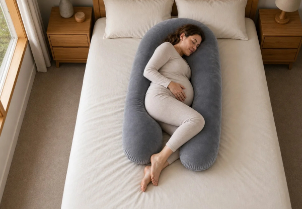 Pregnancy Body Pillow - Available in Two Colours