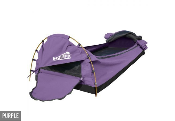 Mountview Double Swag Dome Tent incl. Mattress & Pillow - Two Colours Available