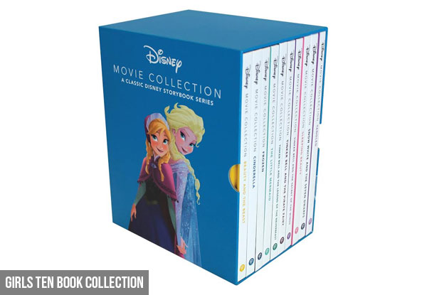 Disney Movie Collection 10冊 Disney 10 Book Collection • GrabOne NZ