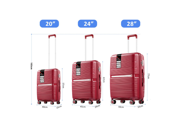 Elegant Luggage Set • Grabone Nz